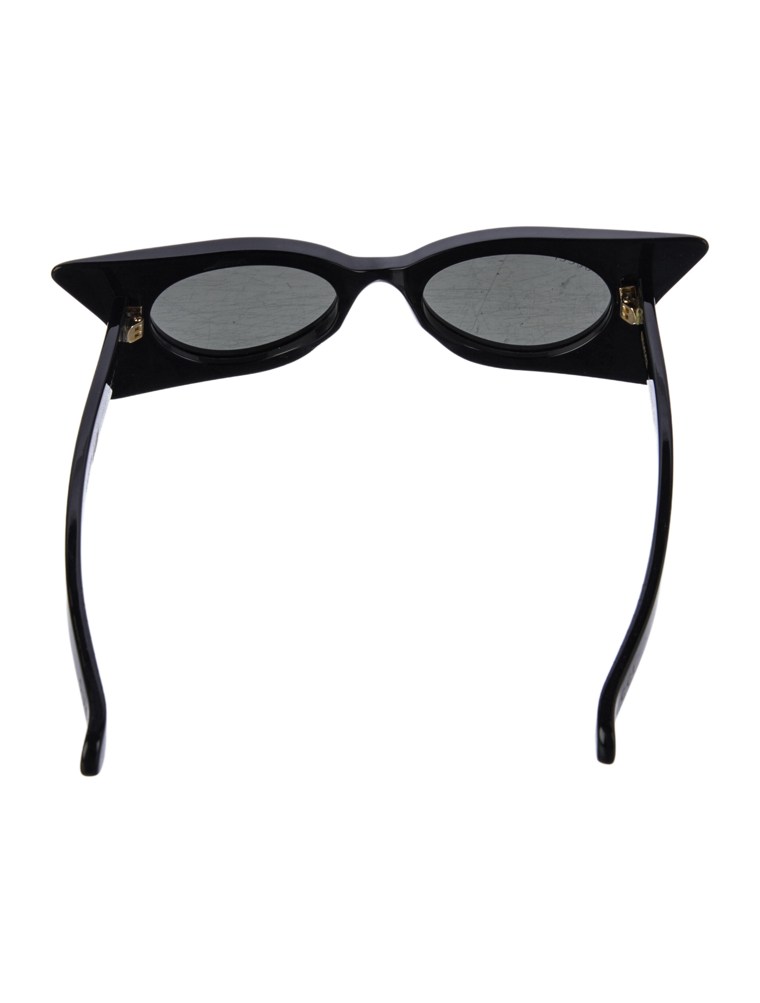 Gucci Web Accent Cat-Eye Sunglasses